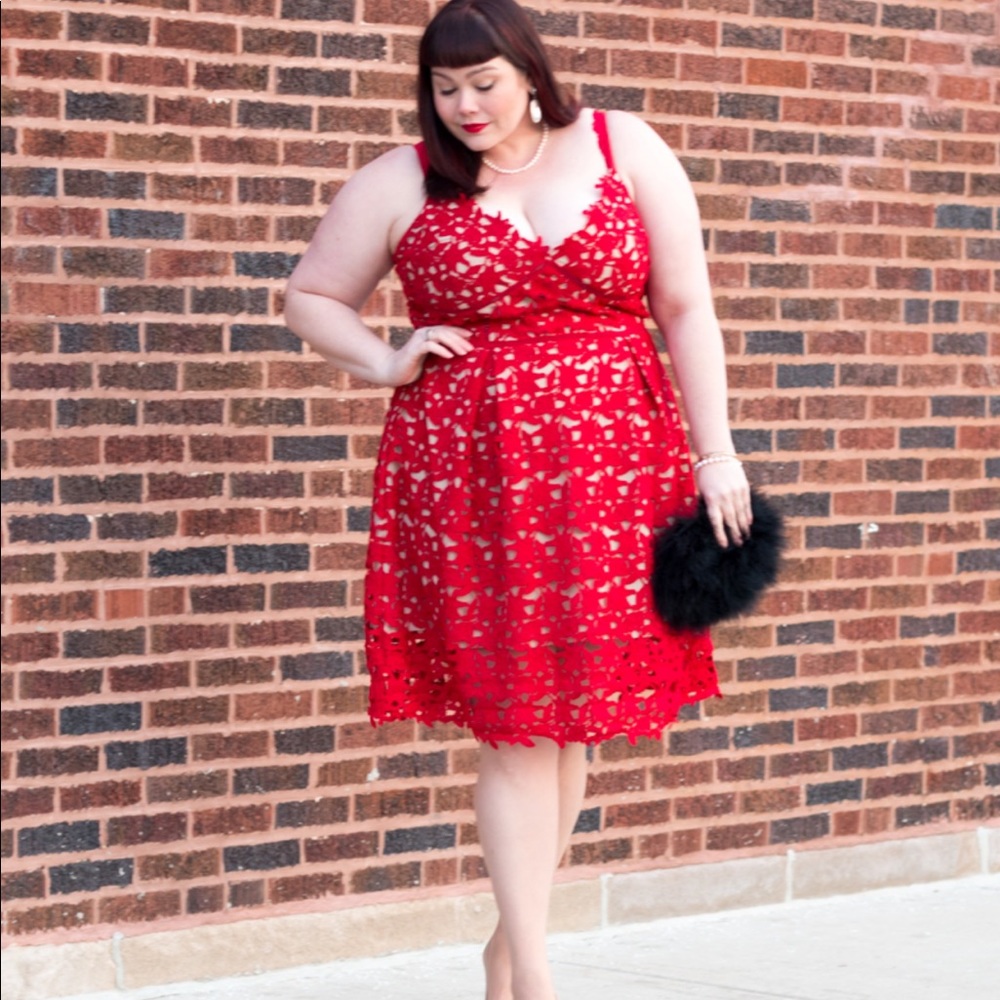 Citychic So Fancy crochet lace dress